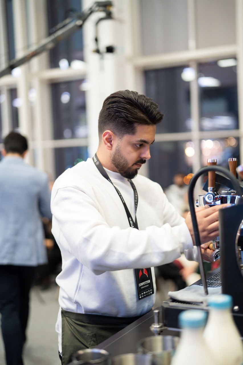 اشکان امیرپور - باریستا حرفه‌ای